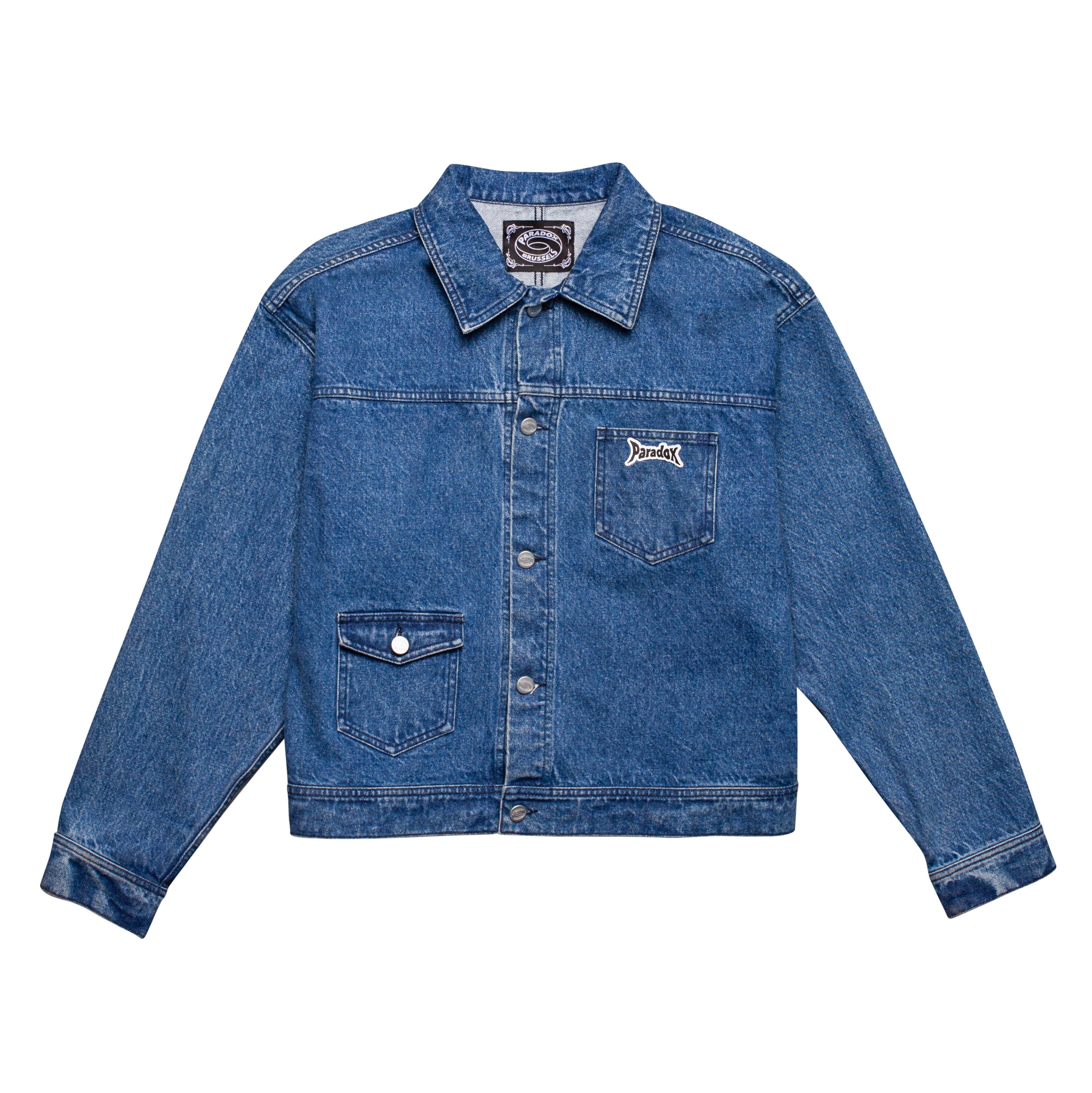 denim jacket men ; blue denim jacket