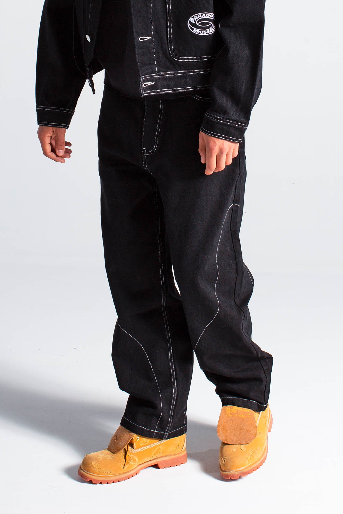 Black Denim Pants