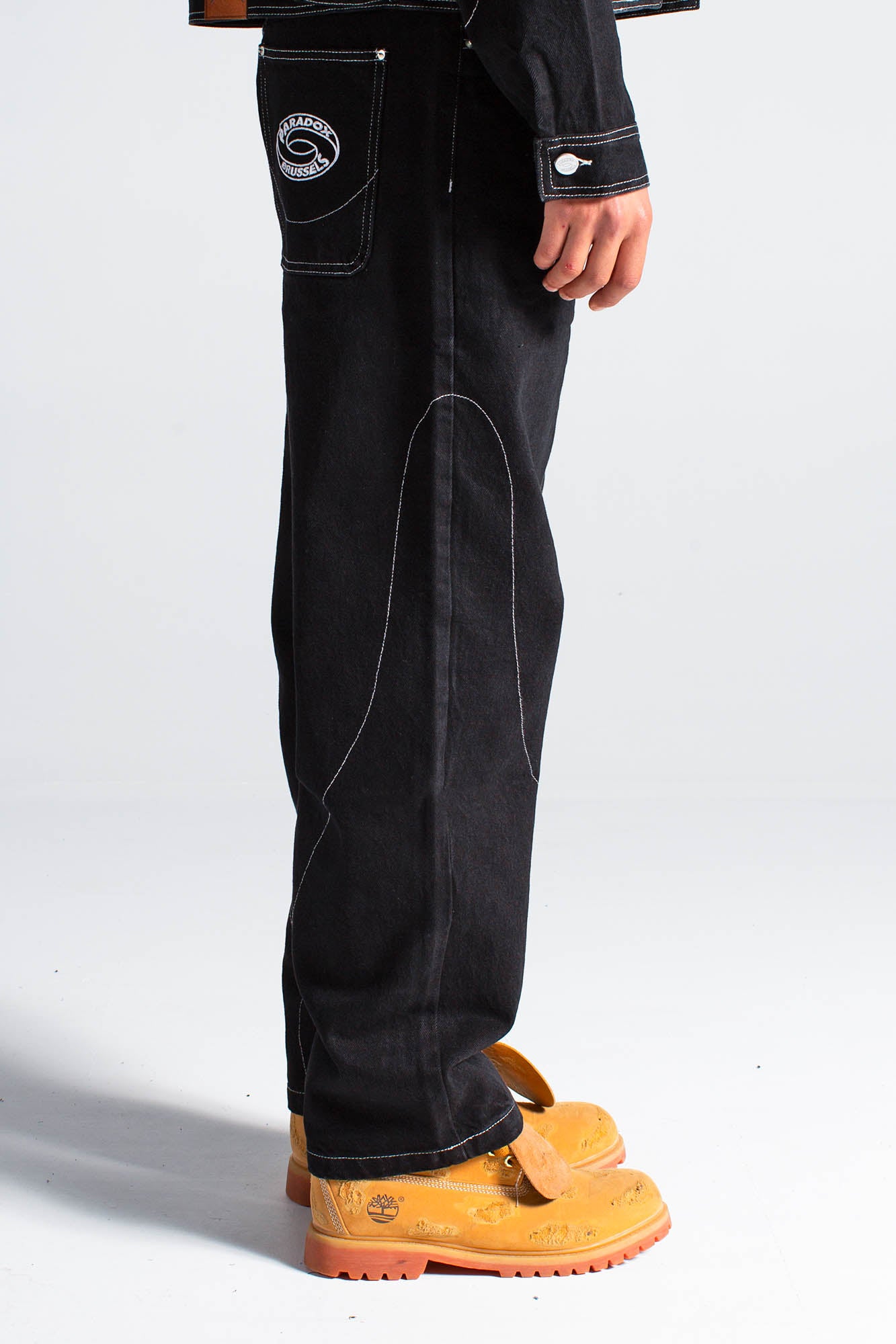 Black Denim Pants