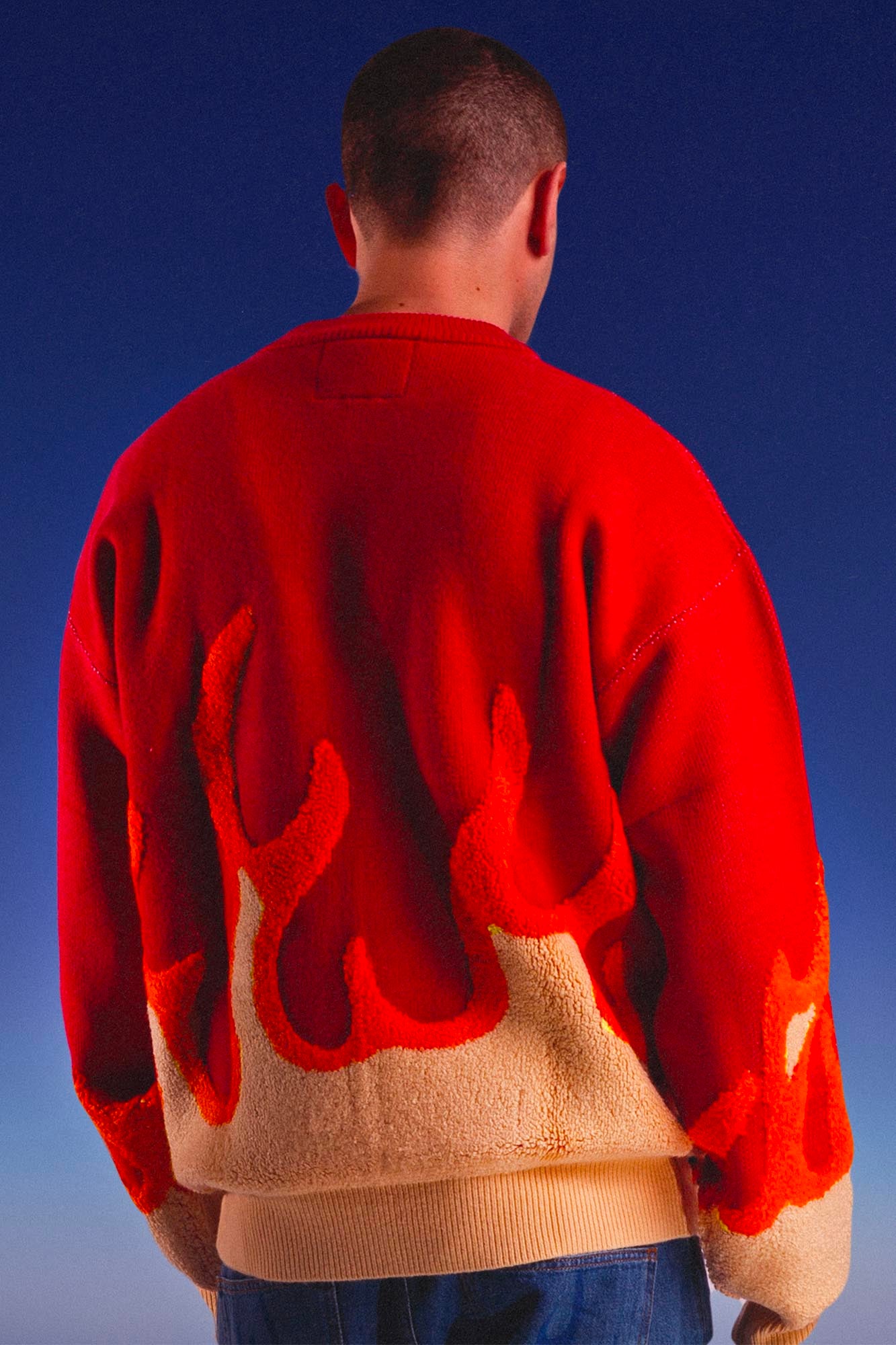 Burn knit red (pre-order)
