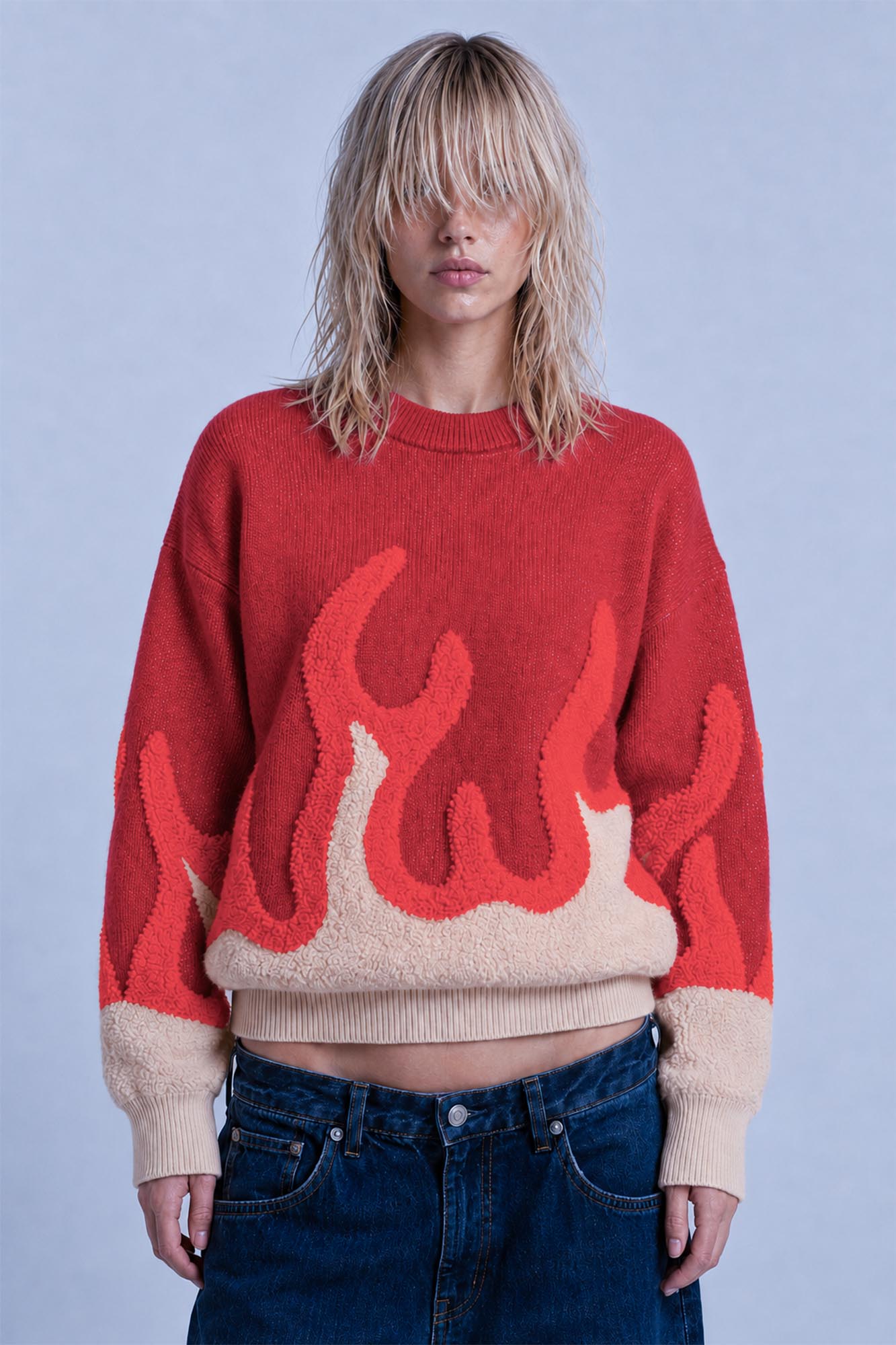 Burn knit red (pre-order)
