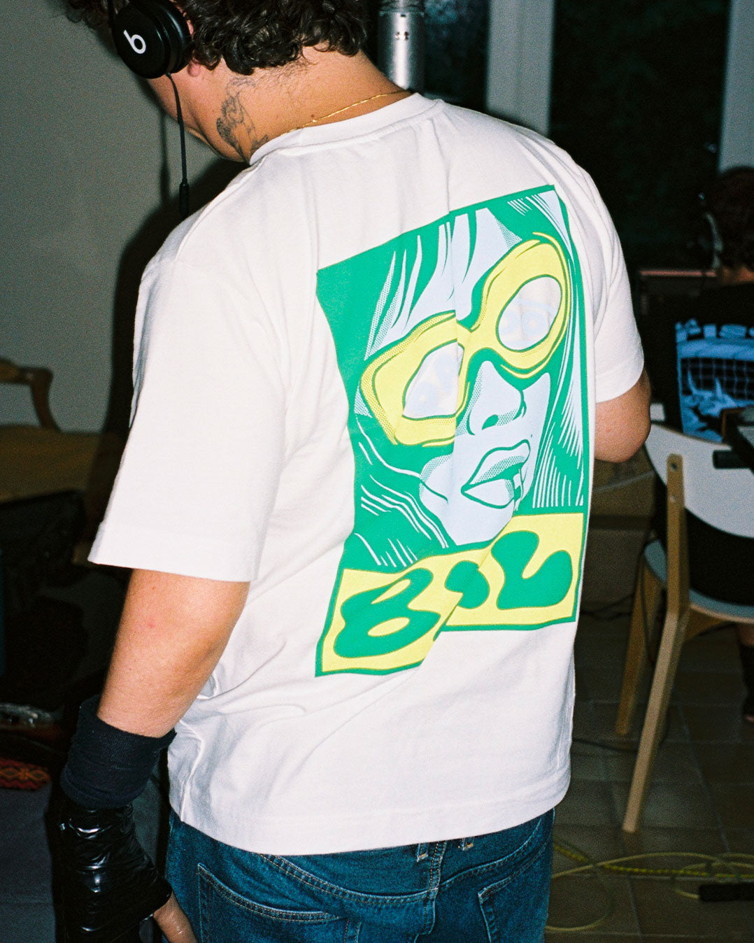 White Tee-shirt men ; Print Tee-Shirt ; Tee-Shirt summer