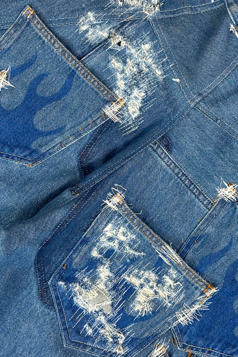 BAGGY PANTS FLAME RWRK