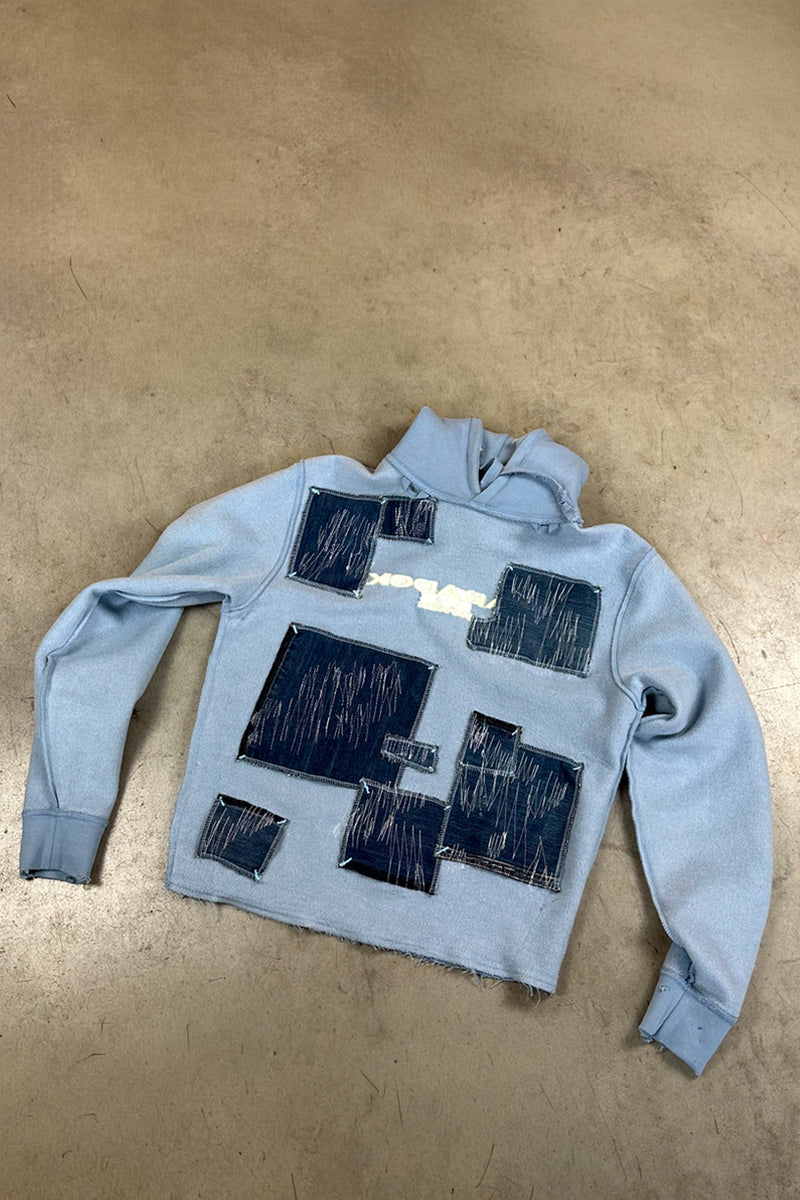 HOODIE LIGHT BLUE RWRK