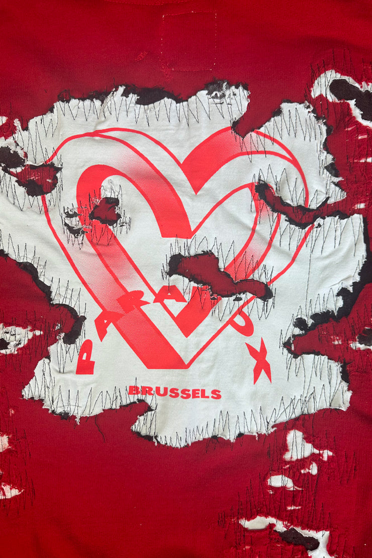 HOODIE RED AMOUR RWRK