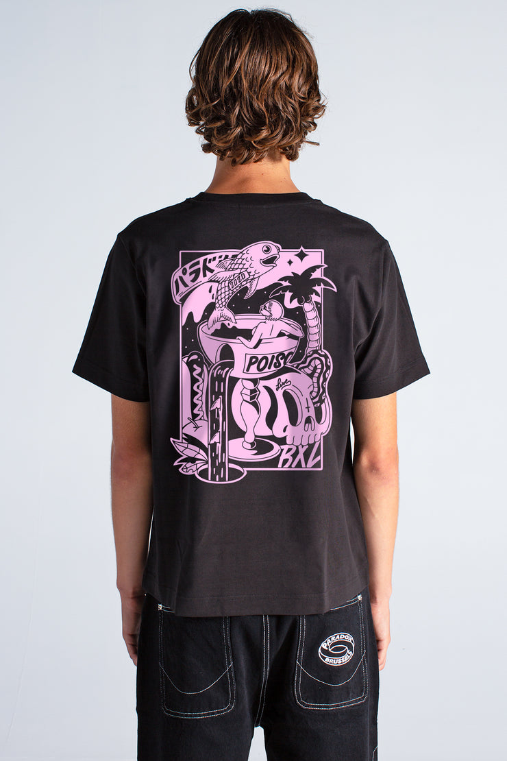 black tee-shirt ; graphic tee-shirt ; tee-shirt men ; tee-shirt women