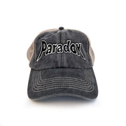 Black cap ; Acid wash black cap ; Grey cap