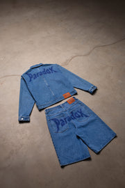 denim jacket men ; blue denim jacket ; printed denim jacket ; denim set ; denim set men 