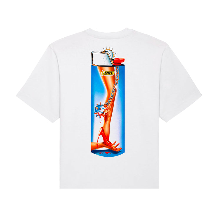 TEE BRIQUET WHITE