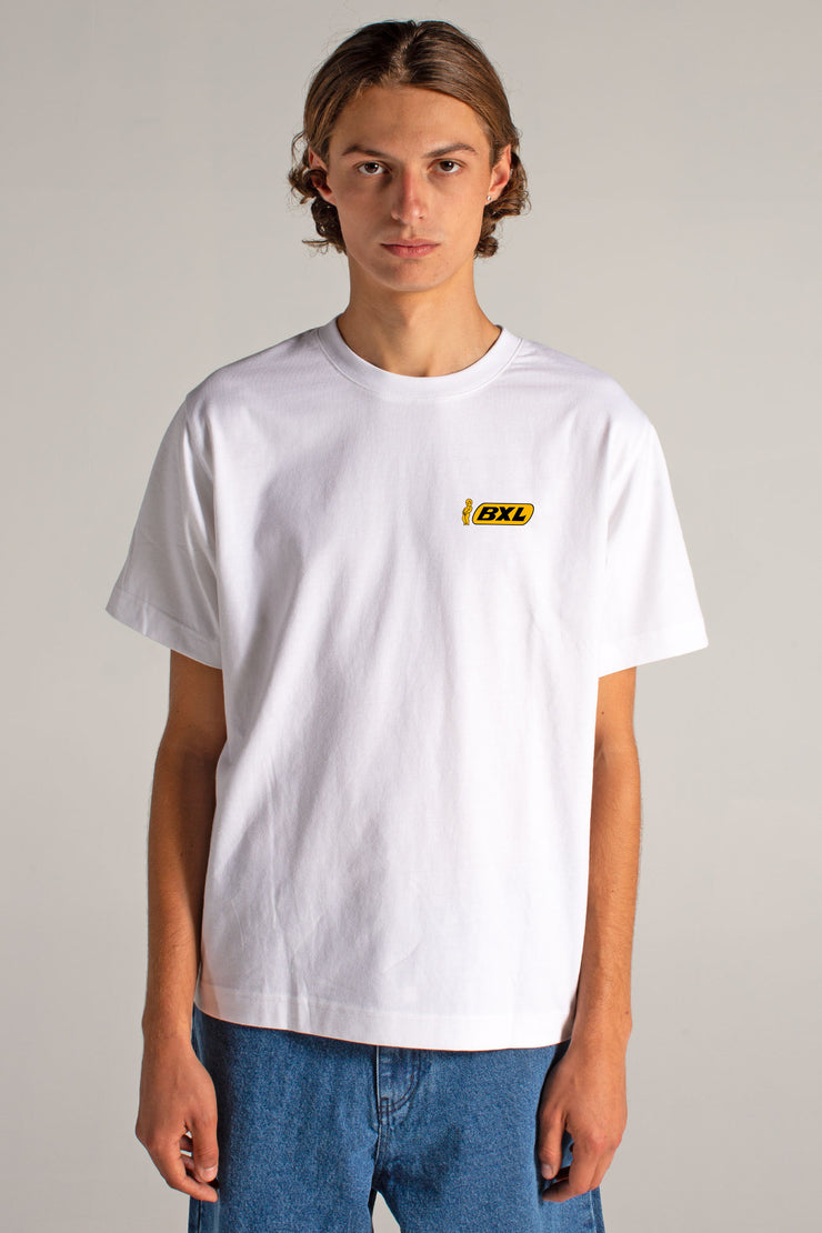 TEE BRIQUET WHITE