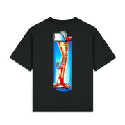 black tee shirt ; cotton tee shirt ; black tee shirt men ; black tee shirt women ; graphic tee shirt ; briquet tee shirt 