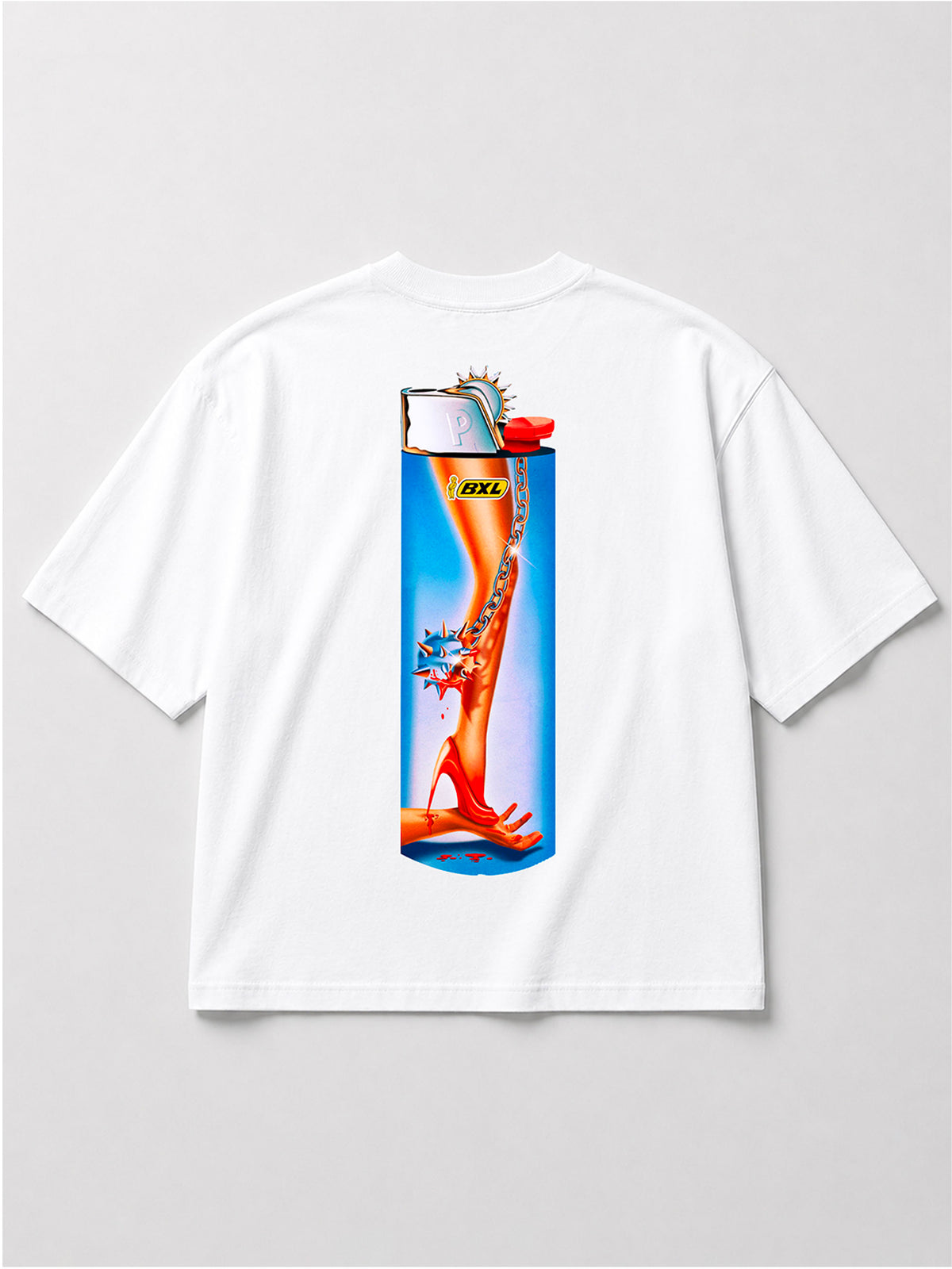 TEE BRIQUET WHITE