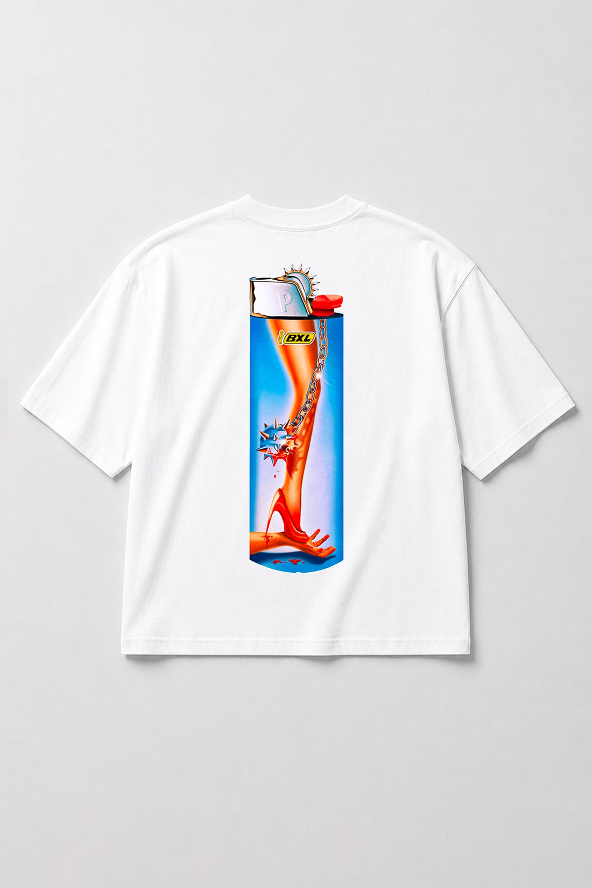 TEE BRIQUET WHITE