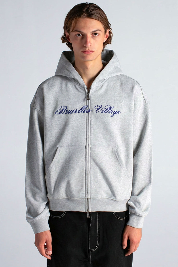 Bruxelles Village Zipper Hoodie
