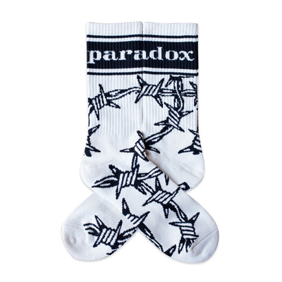 white socks ; cotton socks ; printed socks