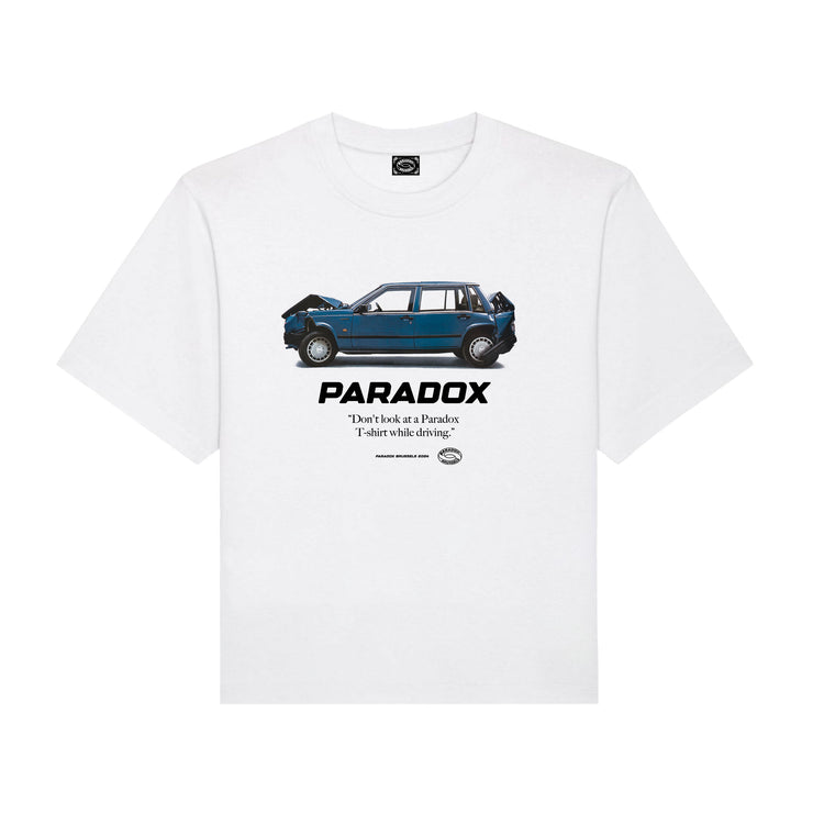 White tee-shirt men ; white tee-shirt women ; print tee-shirt ; car tee-shirt