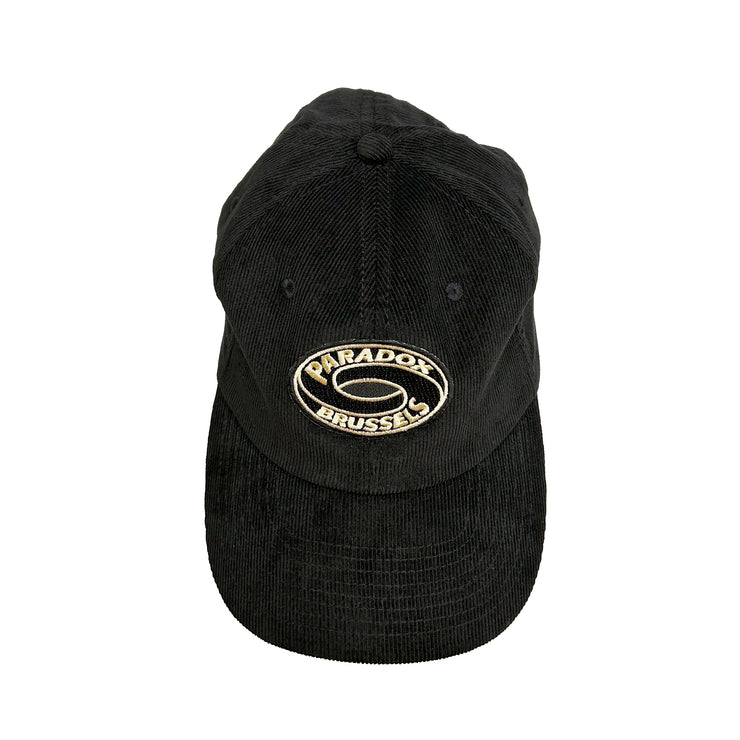 black velvet cap