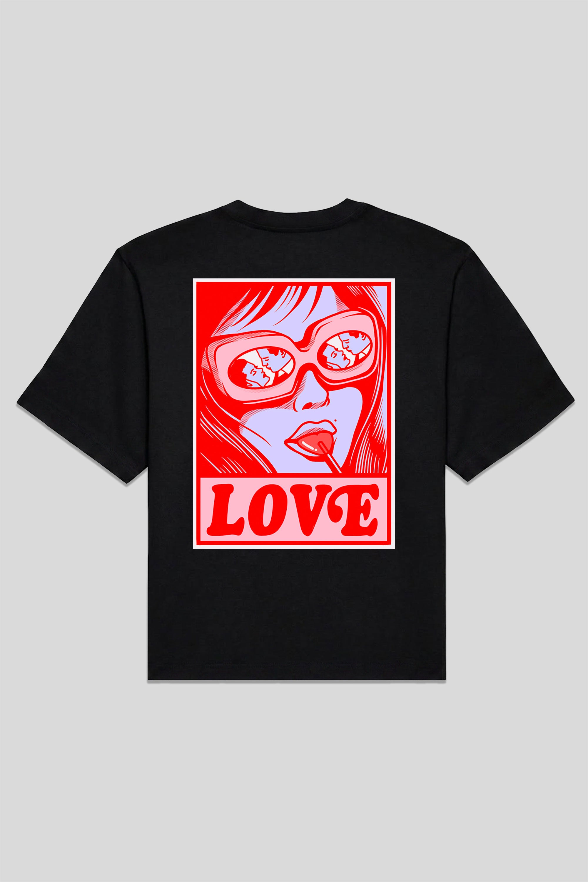 東急LOVE LOVE TEE BLACK