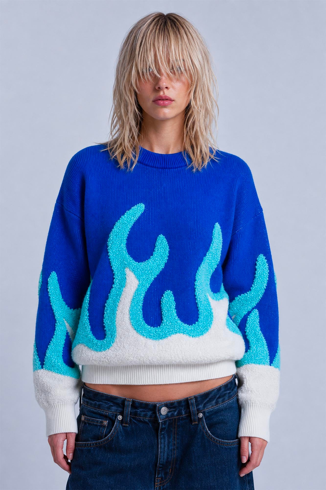 Burn knit blue (pre-order)