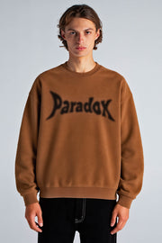 Brown Crewneck Hoodie