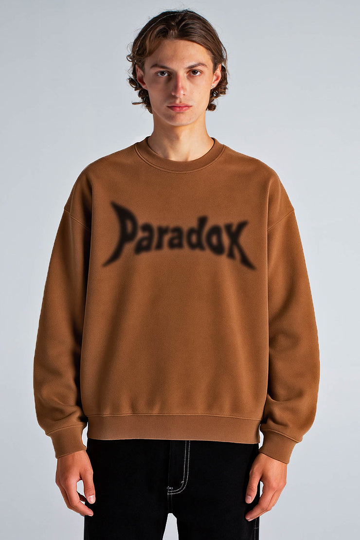 Brown Crewneck Hoodie