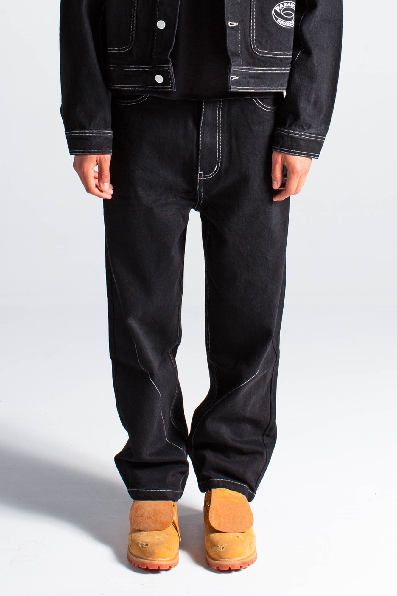 Black Denim Pants