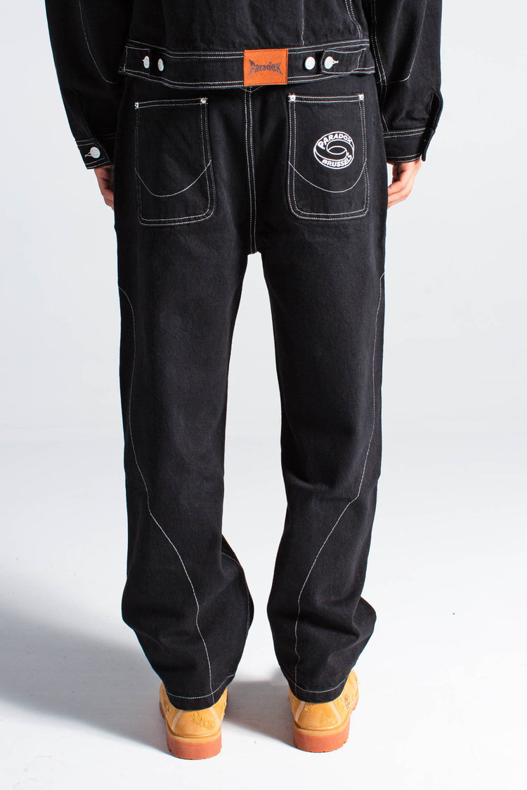 Black Denim Pants - Paradox Brussels