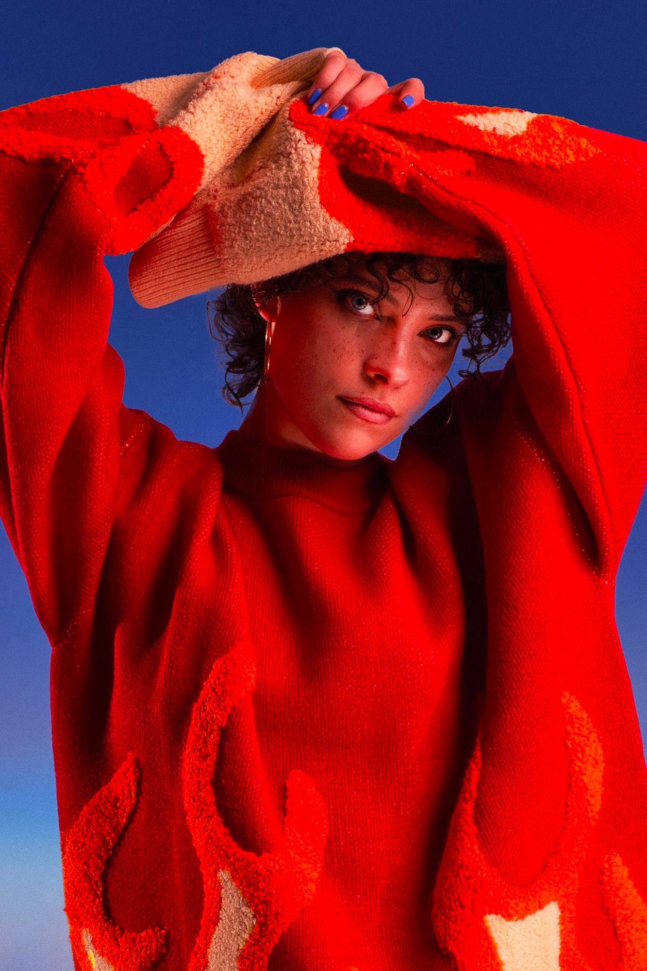 Burn knit red (pre-order)