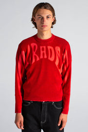 Ghost Knit Red