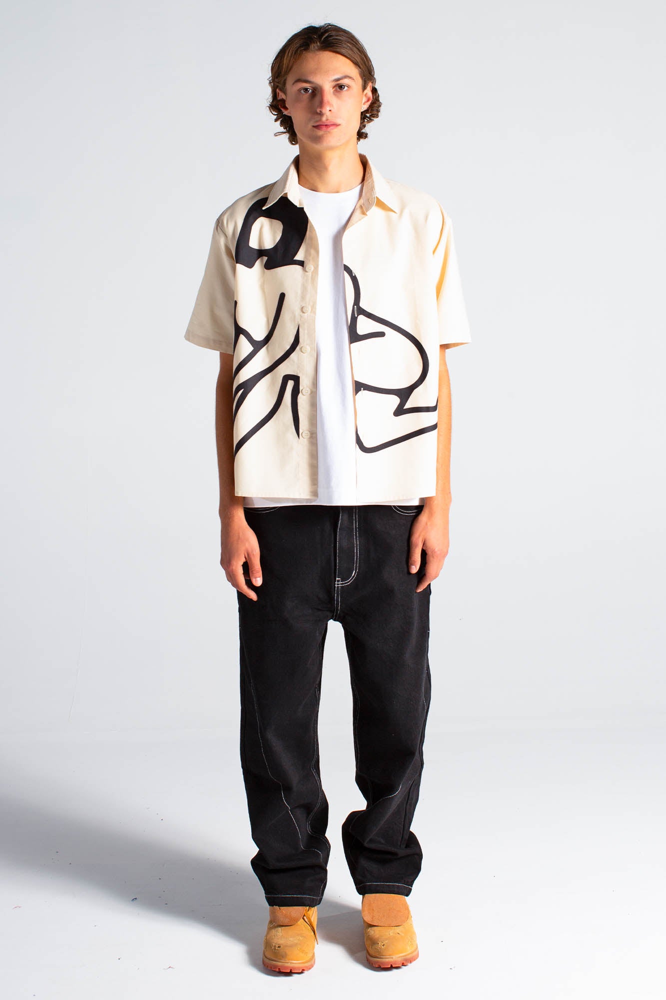 Naked Off-white Shirt - Paradox Brussels