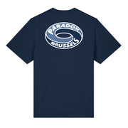 blue tee-shirt ; cotton tee-shirt ; blue tee-shirt men ; blue tee-shirt women ; print tee-shirt ; screen-printed tee-shirt