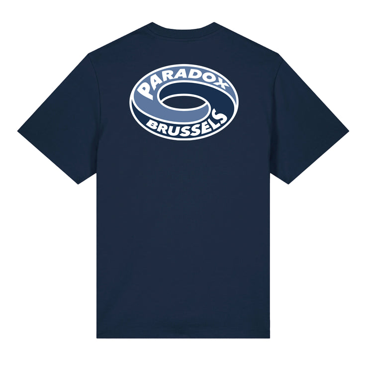 blue tee-shirt ; cotton tee-shirt ; blue tee-shirt men ; blue tee-shirt women ; print tee-shirt ; screen-printed tee-shirt