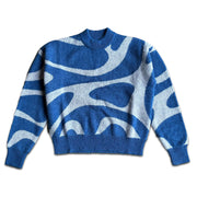 blue pullover ; pullover ; knitwear ; blue pullover men ; blue pullover women