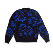 Hands knit BLACK