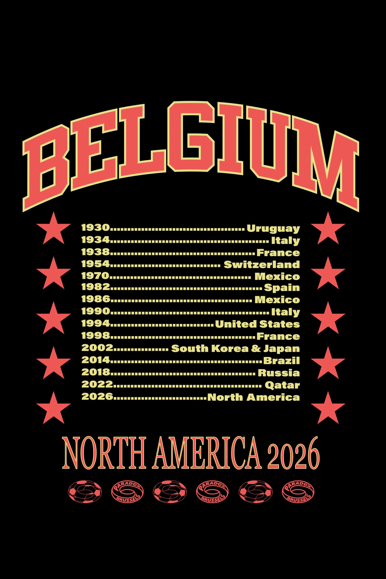 Belgium Tee