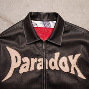 leather jacket ; imitation leather jacket ; washed leather jacket ; custom patch ; leather embroidery 