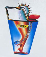  graphic tee shirt ; briquet tee shirt ; briquet illustration 